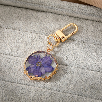 December Flower Keychain Pendants