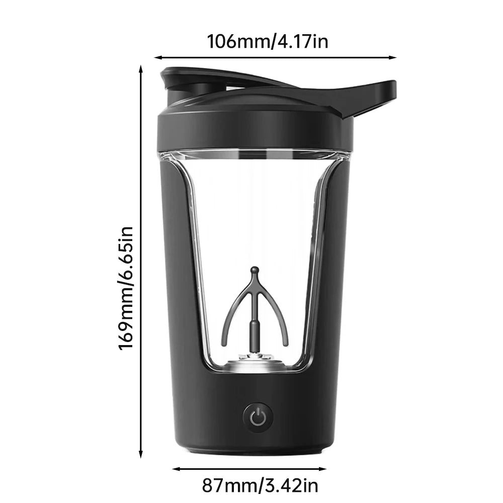 Automatic Self Stirring Electric Mixing Cup Rechargeable Protein Powder Mixer Shaker Bottle for Home Office Travel