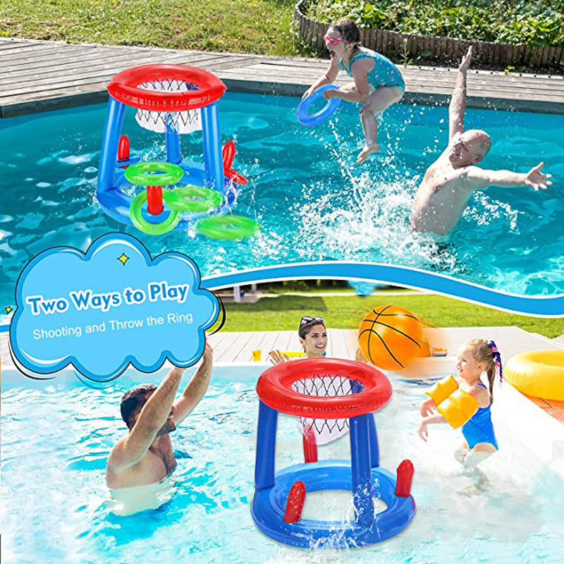 Inflatable Floating Basketball Stand Children's Outdoor Swimming Pool Inflatable Toys