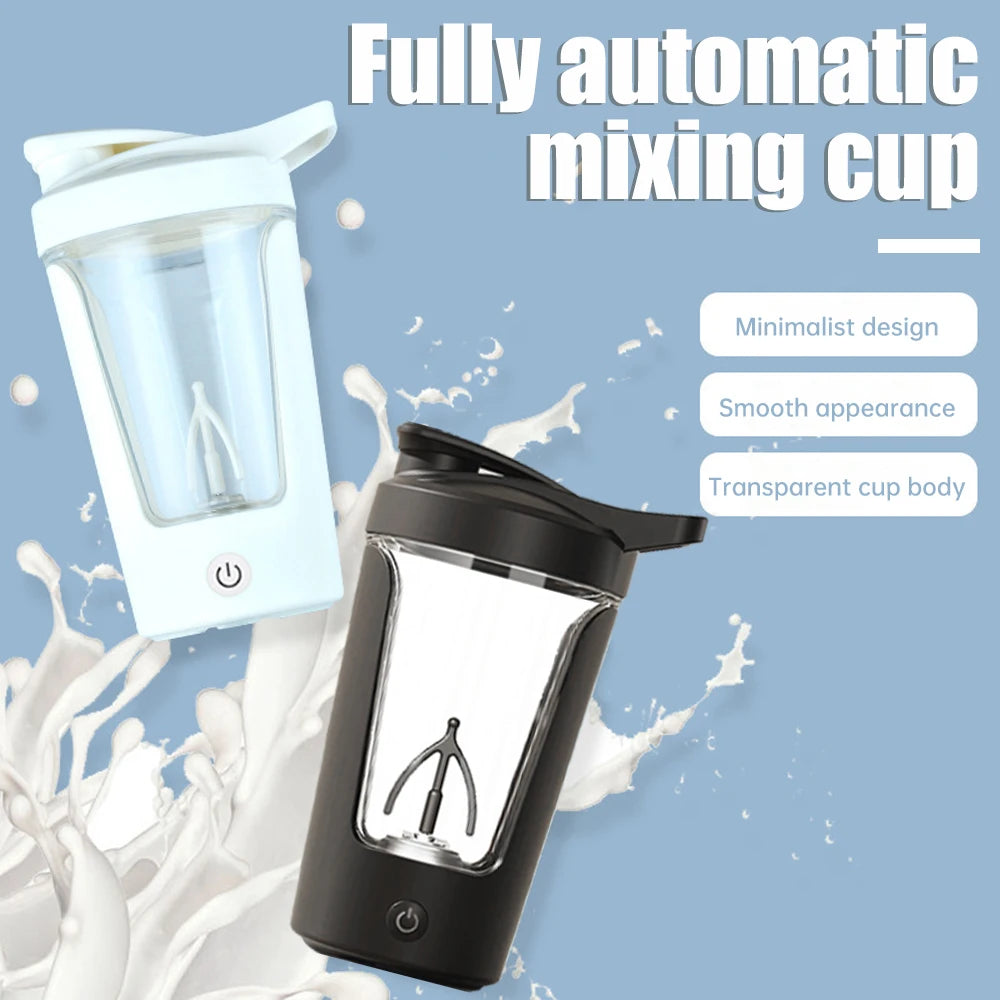 Automatic Self Stirring Electric Mixing Cup Rechargeable Protein Powder Mixer Shaker Bottle for Home Office Travel