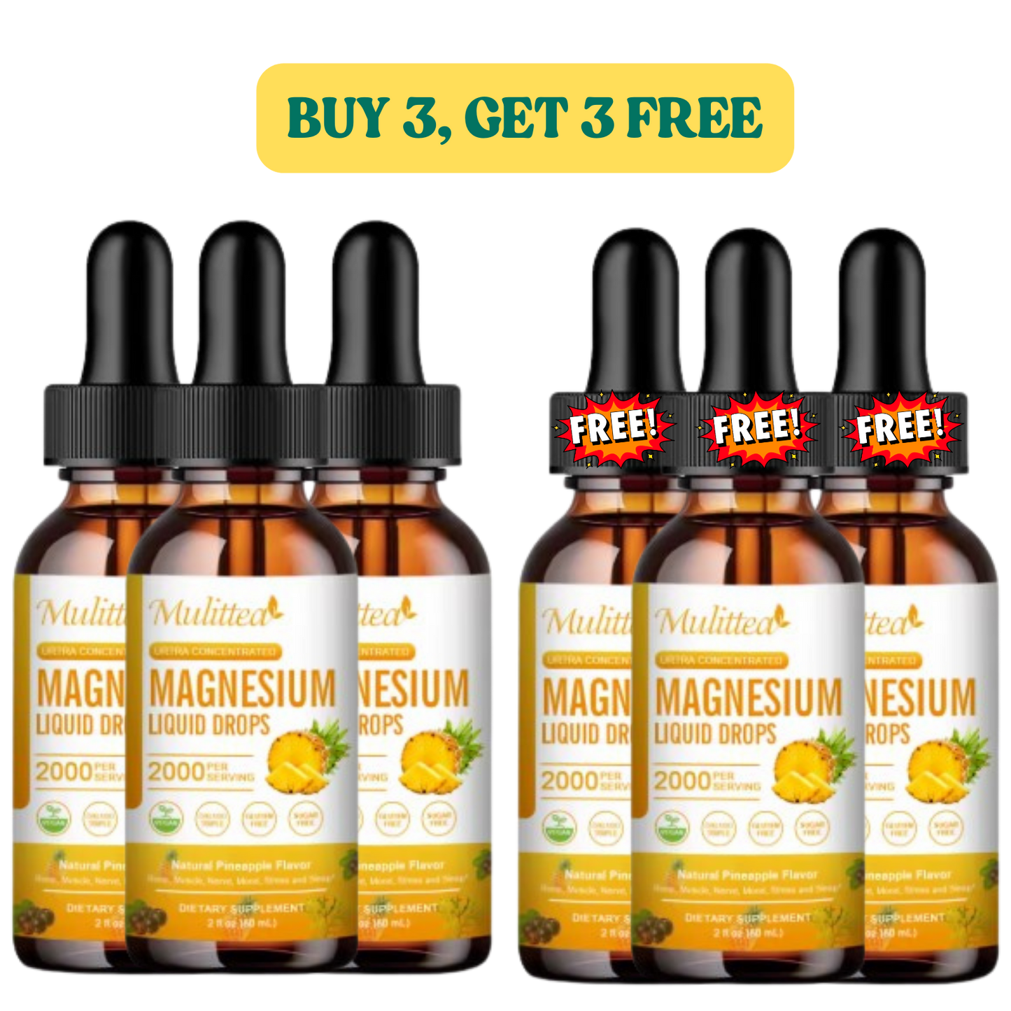 Nature's Vitality Magnesium Liquid Drops