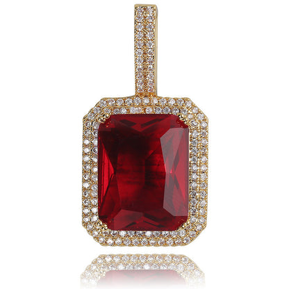 Colored gemstone pendants for men and women