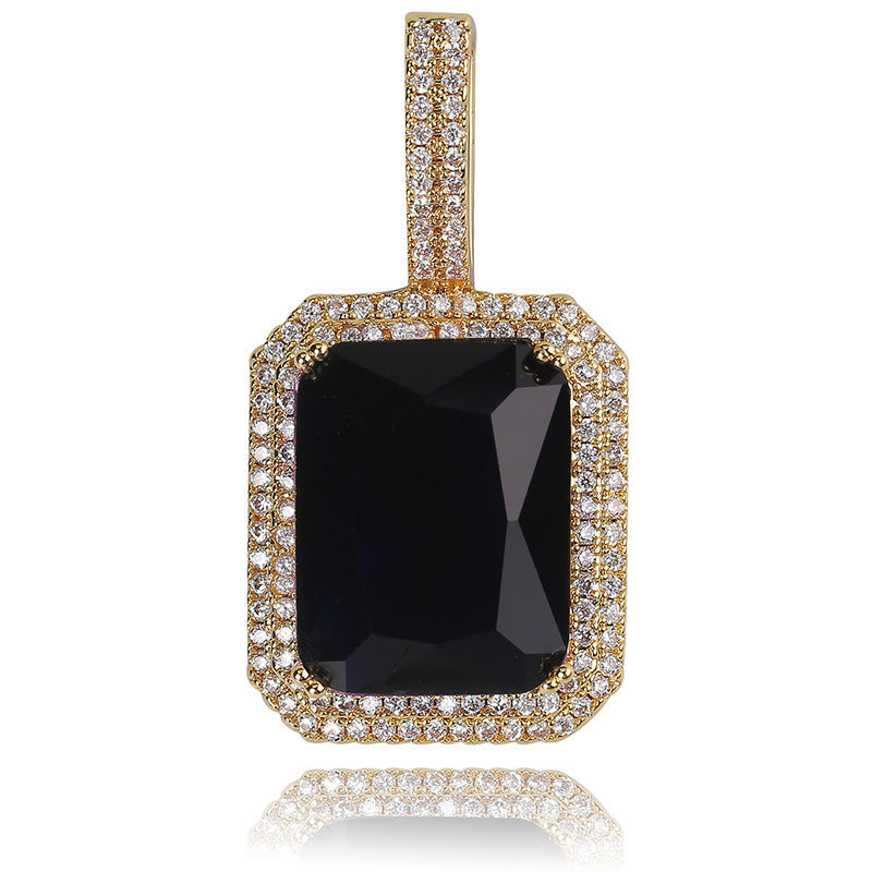 Colored gemstone pendants for men and women