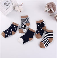 Navy Blue 5pcs 1set