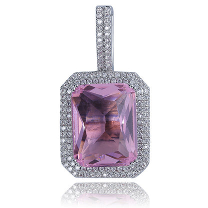 Colored gemstone pendants for men and women