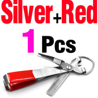 Silver Red Scissors