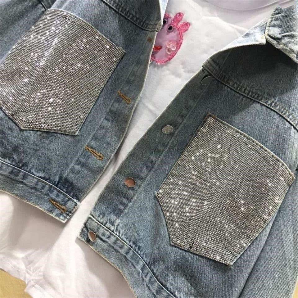 Women's Loose Bat Sleeve Denim Jacket