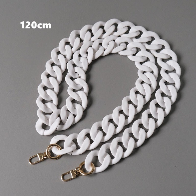 Fashion Acrylic Resin Chain For Female Bag