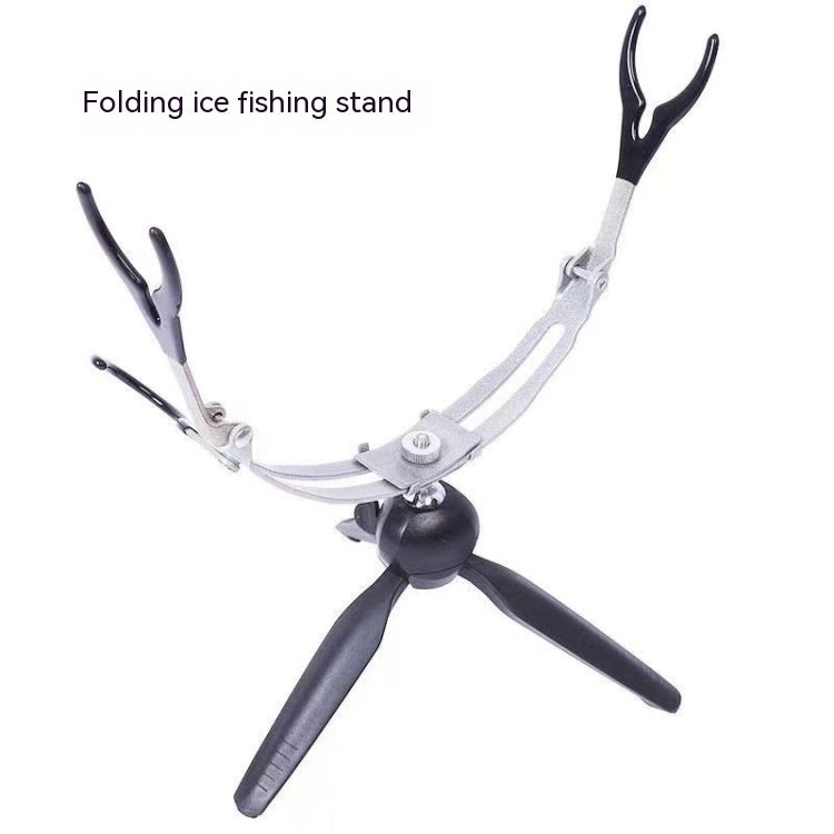 Ice Fishing Bracket Foldable Double-headed Fishing Gear Fishing Tackle