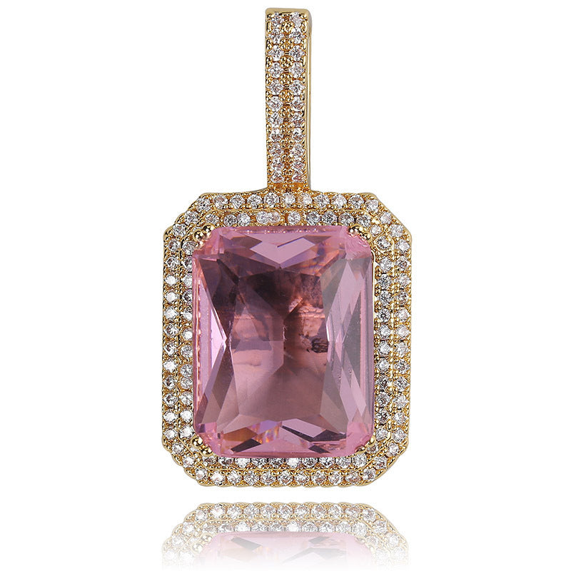Colored gemstone pendants for men and women