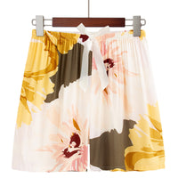 Peony Flower Shorts