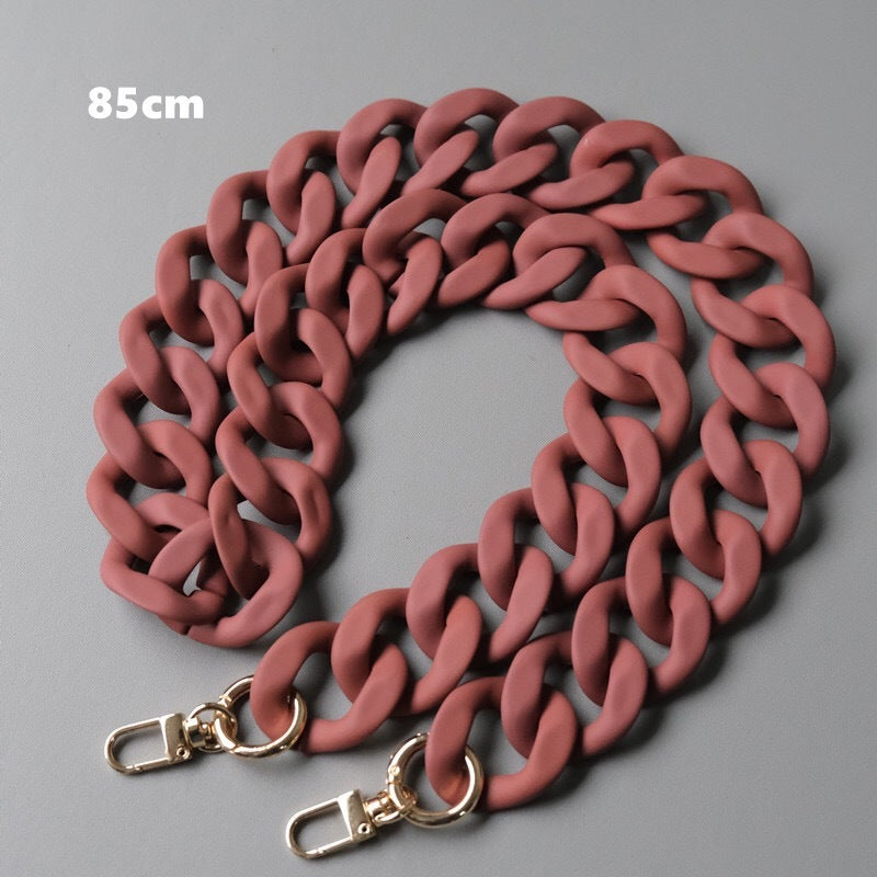 Fashion Acrylic Resin Chain For Female Bag