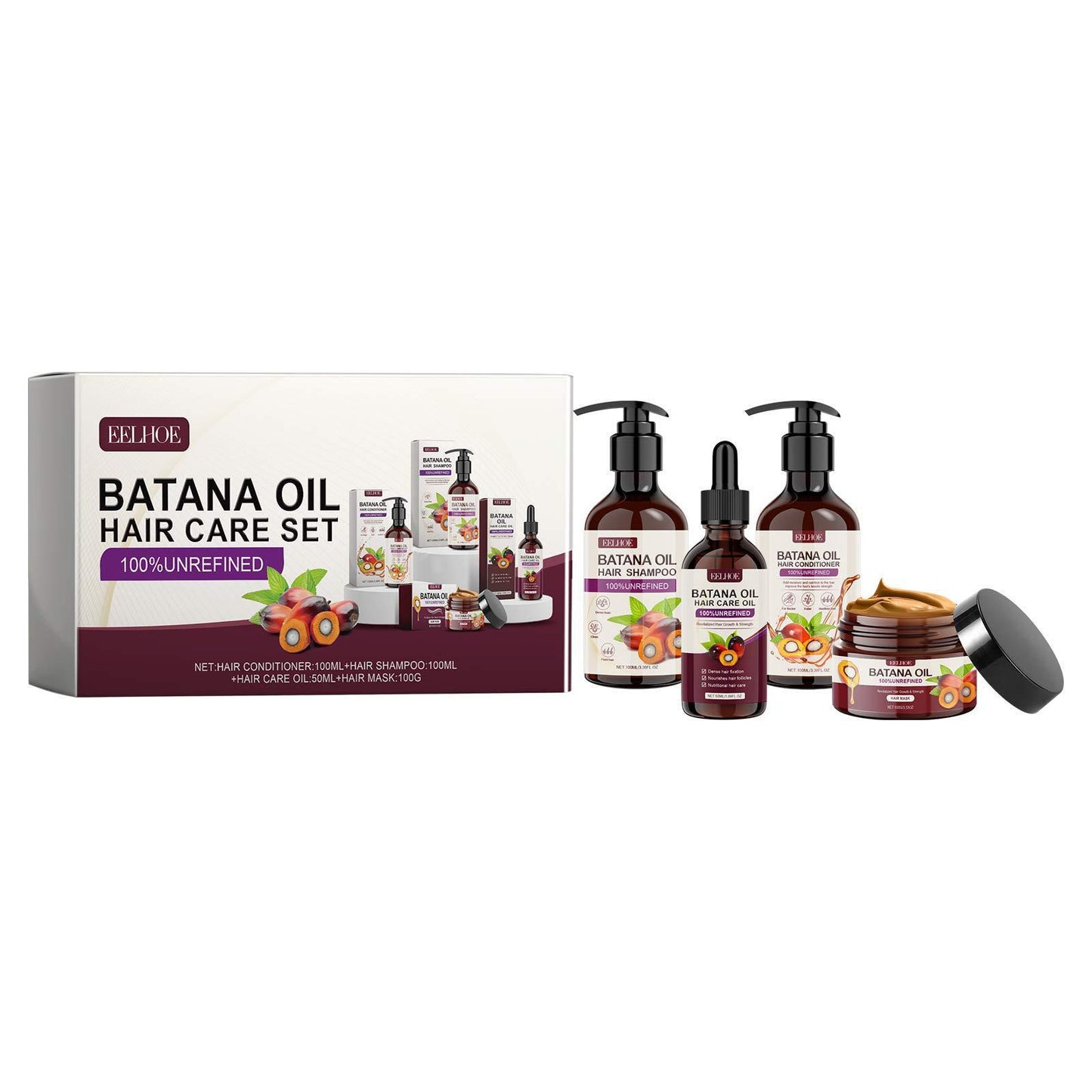 Batana Oil Abundance Hair Care Set Repair