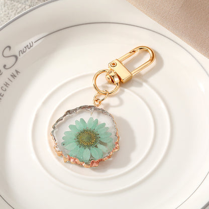 December Flower Keychain Pendants