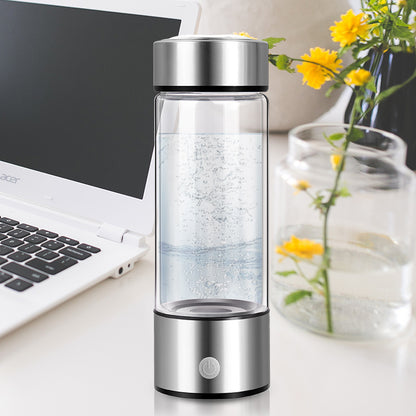 Electric Hydrogen Water Bottle makes Hydrogen Rich Water - New Technology-40% off