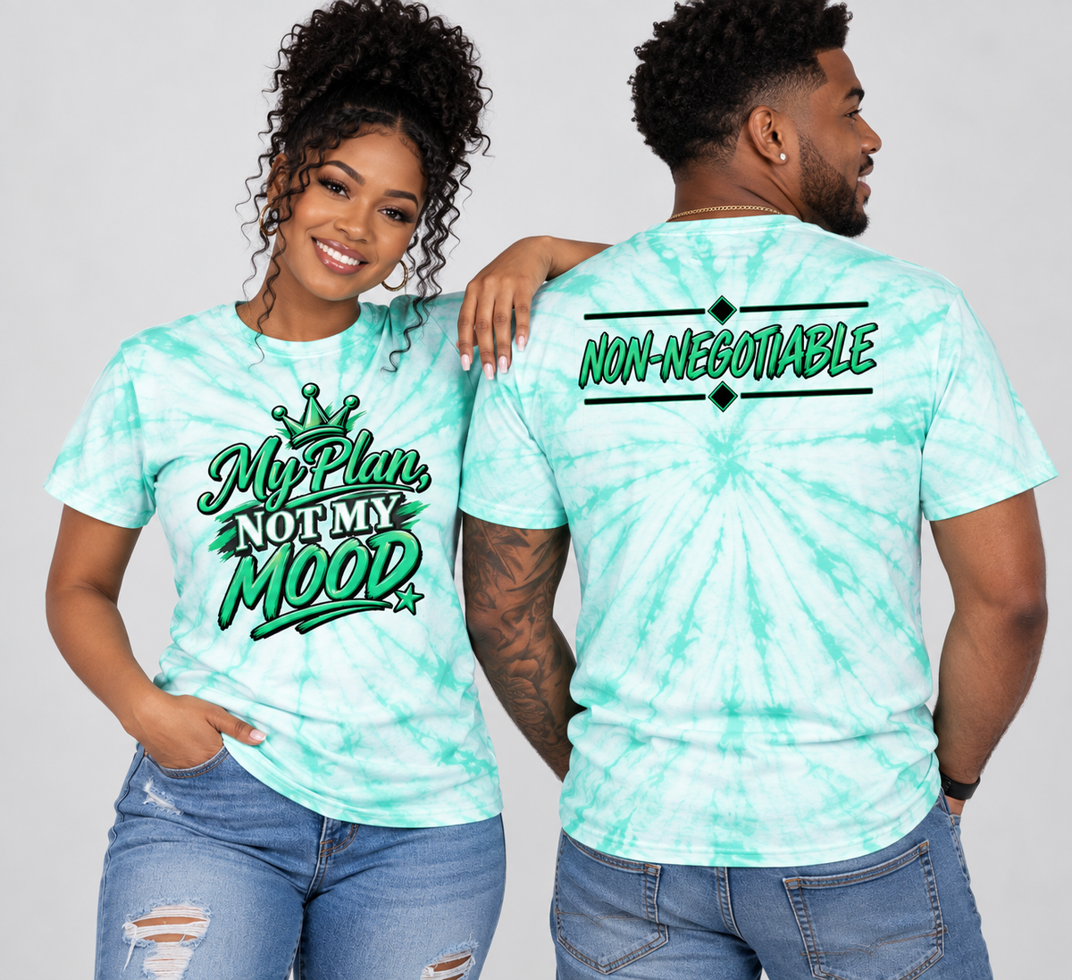 Unisex Tie-Dye Coral Tee *FREE SHIPPING*