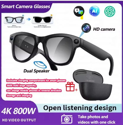 SnatchView AI Camera Glasses