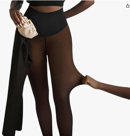 Snatched Fleece Compression Leggings