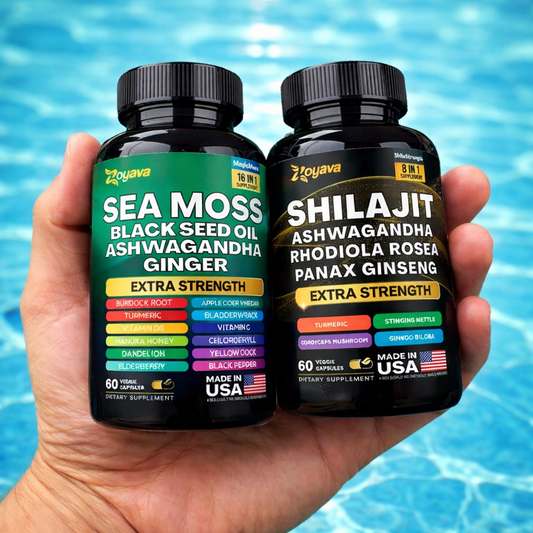 Nature's Vitality Boost Kit Bundle Sea Moss + Shilajit!