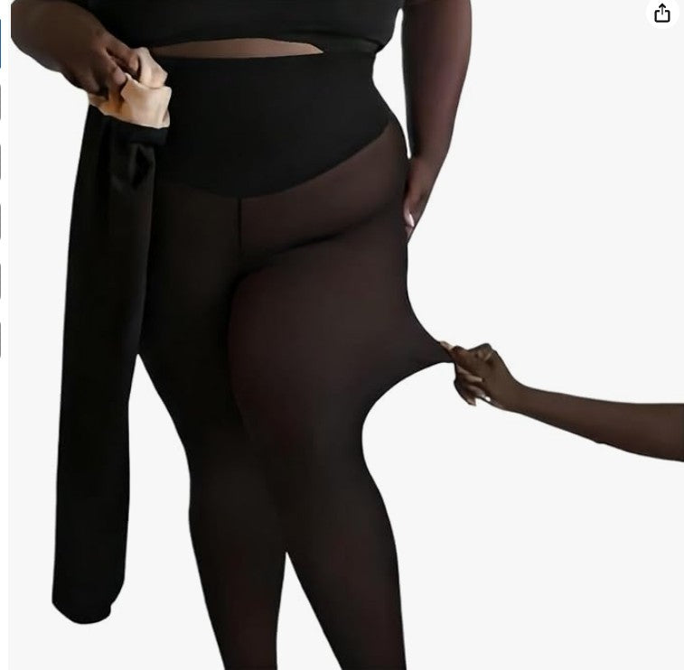 Snatched Fleece Compression Leggings