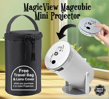 MagicView Portable Projector  (Free Travel Bag / Lens Cover Option)