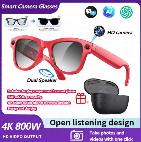 SnatchView AI Camera Glasses