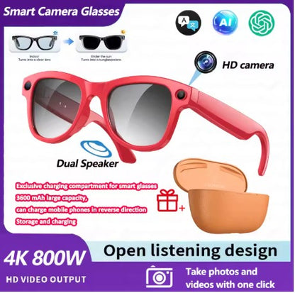 SnatchView AI Camera Glasses