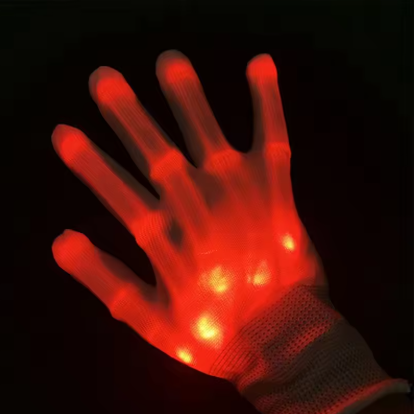 SnatchGlow! LED Party Gloves