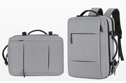 Men Large Capacity Backpack USB Charging Male Laptop Bagpack Waterproof Business Travel Back Pack Luggage Bag Mochila