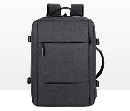 Men Large Capacity Backpack USB Charging Male Laptop Bagpack Waterproof Business Travel Back Pack Luggage Bag Mochila