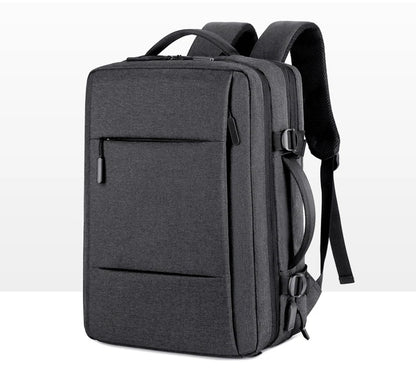 Men Large Capacity Backpack USB Charging Male Laptop Bagpack Waterproof Business Travel Back Pack Luggage Bag Mochila