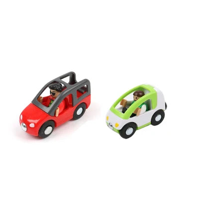 Car Toy,Wooden Train Magnetic Link Can Be Connected To Wooden Train Set Track Toy Children's Puzzle Hand Push Toy Car,W09