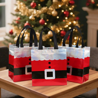 10/20 Pcs Santa Claus Christmas Gift Bags