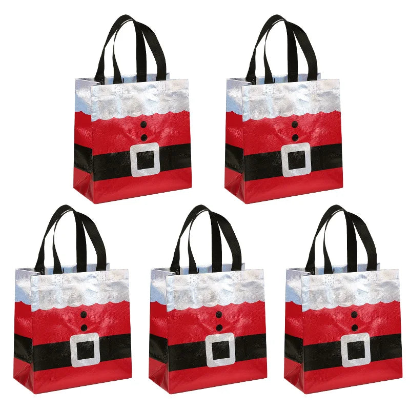 10/20 Pcs Santa Claus Christmas Gift Bags