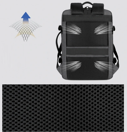 Men Large Capacity Backpack USB Charging Male Laptop Bagpack Waterproof Business Travel Back Pack Luggage Bag Mochila