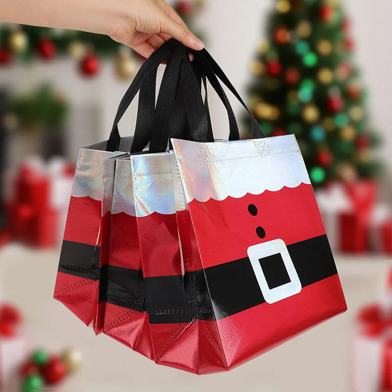 10/20 Pcs Santa Claus Christmas Gift Bags