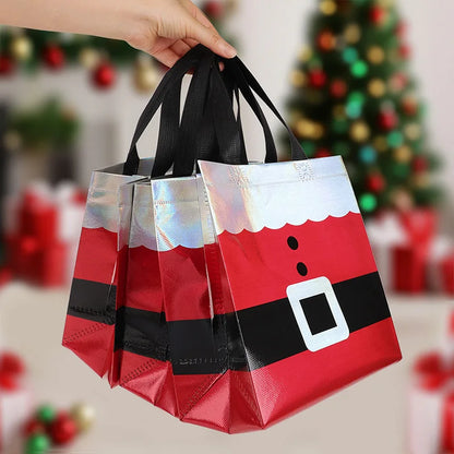 10/20 Pcs Santa Claus Christmas Gift Bags