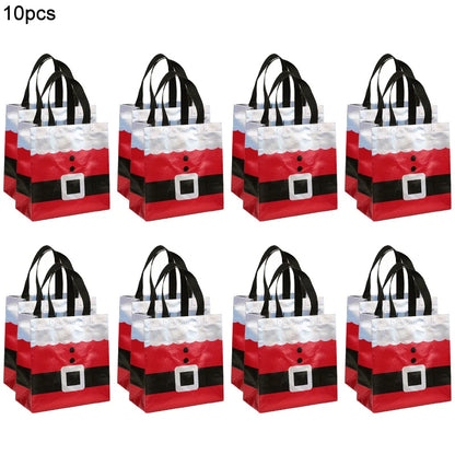 10/20 Pcs Santa Claus Christmas Gift Bags