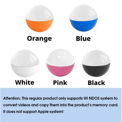 Magic Sphere Christmas Video Ornament