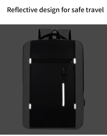 Waterproof Business Backpack Men USB School Backpacks 15.6 Inch Laptop Backpack Large Capacity Bagpacks for Men Back Pack Bags