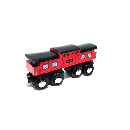 Car Toy,Wooden Train Magnetic Link Can Be Connected To Wooden Train Set Track Toy Children's Puzzle Hand Push Toy Car,W09
