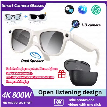 SnatchView AI Camera Glasses
