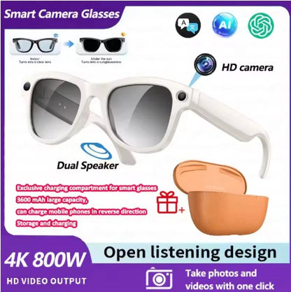 SnatchView AI Camera Glasses
