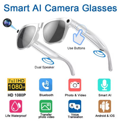 SnatchView AI Camera Glasses