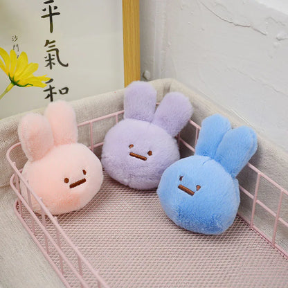 10cm Cartoon Cute Rabbit Plush Coin Purse Creative Keychain Pendant Doll Kids Girls Bag Accessories Toy Gift For Children