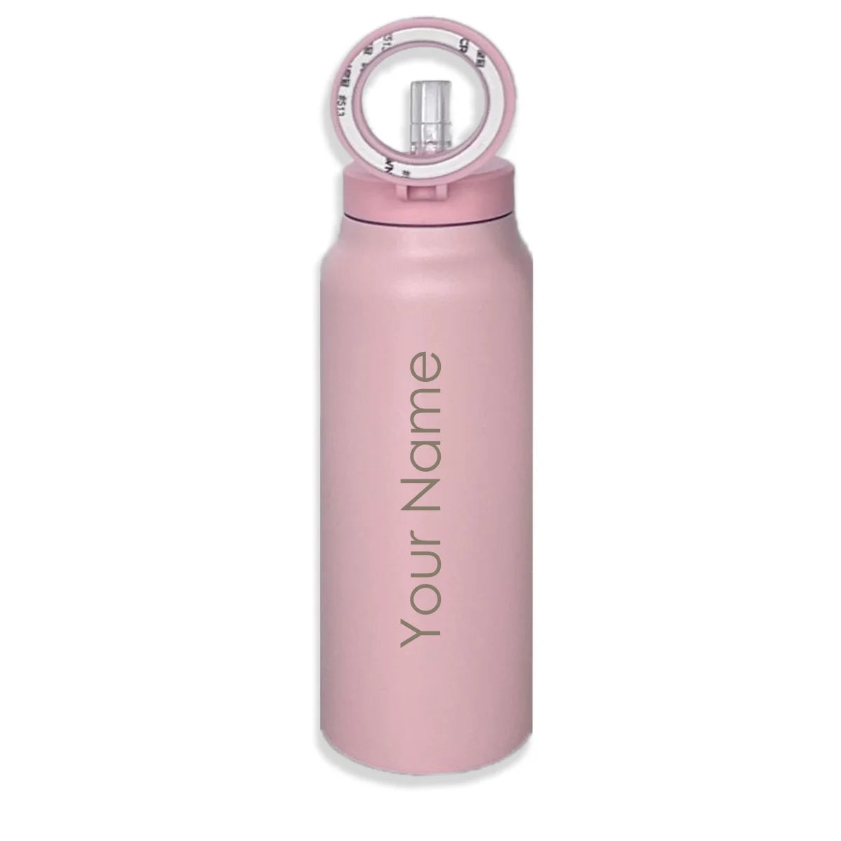 Personalised Magsafe Water Bottle with Phone Holder 700ML 22oz Magnetic Stainless Steel Customised Thermal Flask