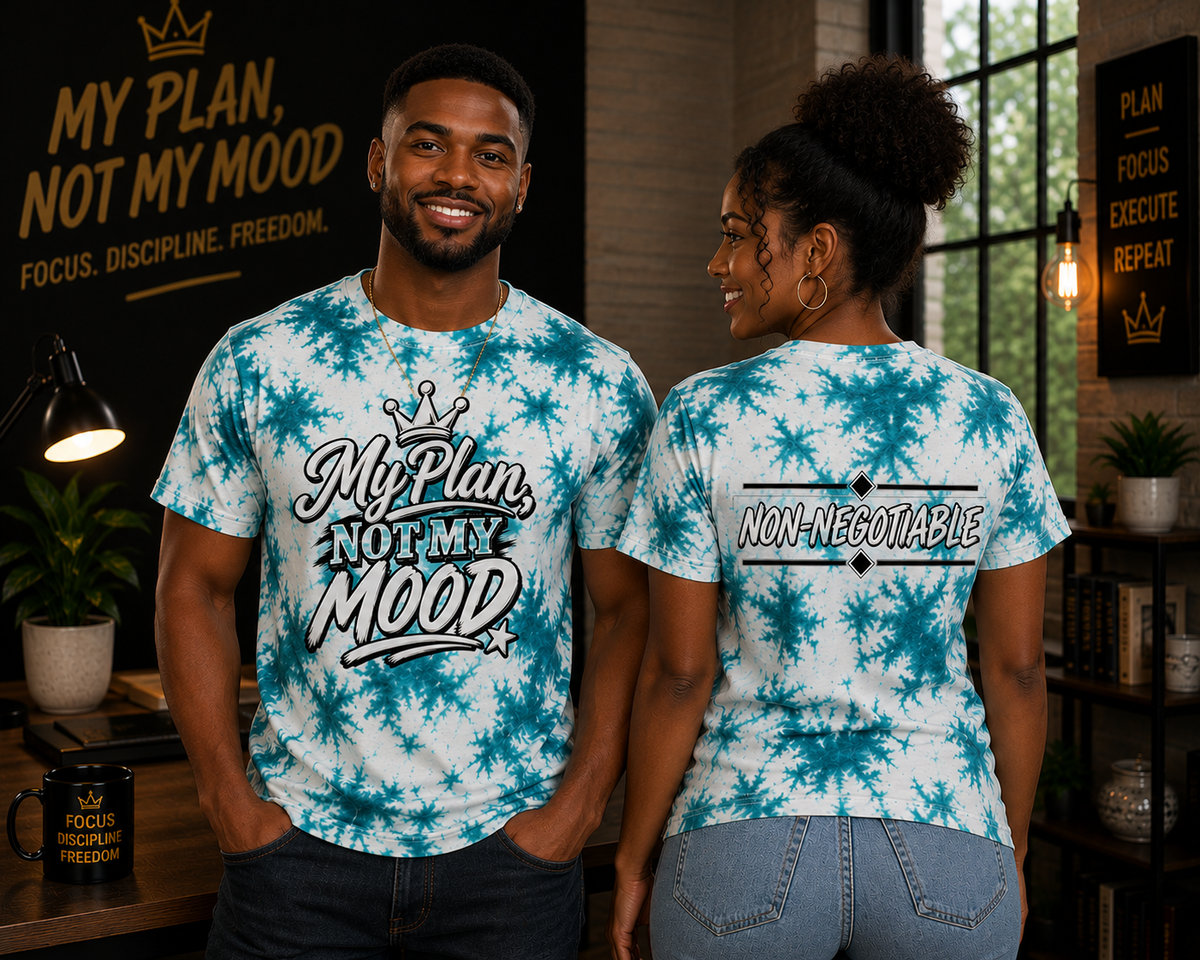 Unisex Crystal Planet Earth Tie-Dye Tee *FREE SHIPPING*