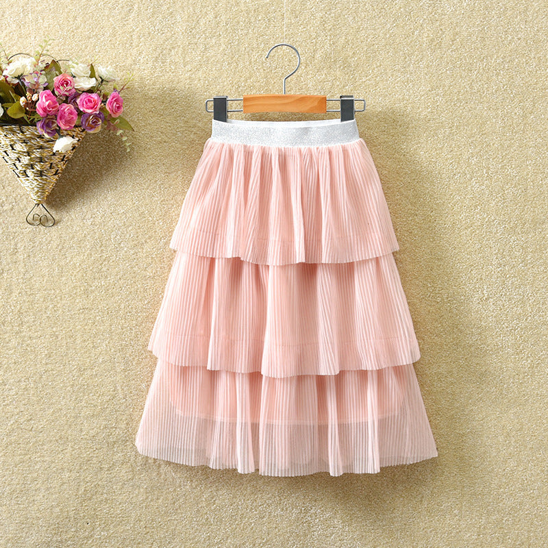 Fashionable Personality Children's Clothing Girls Summer Skirt