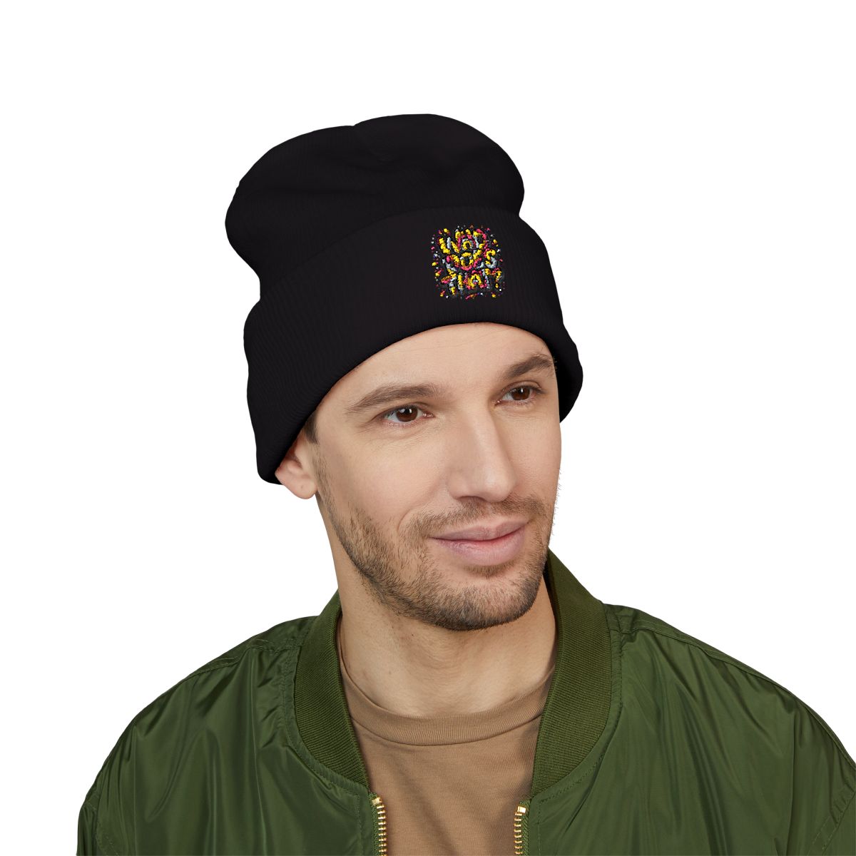 Classic Cuffed Beanie (Embroidery)