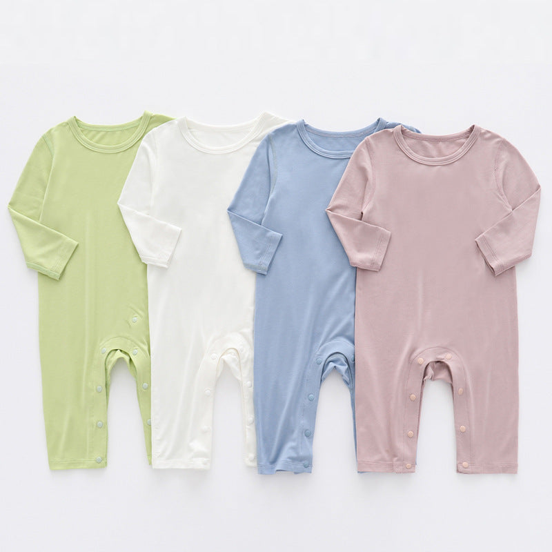 Boneless Modal Baby Pajamas Baby Jumpsuits